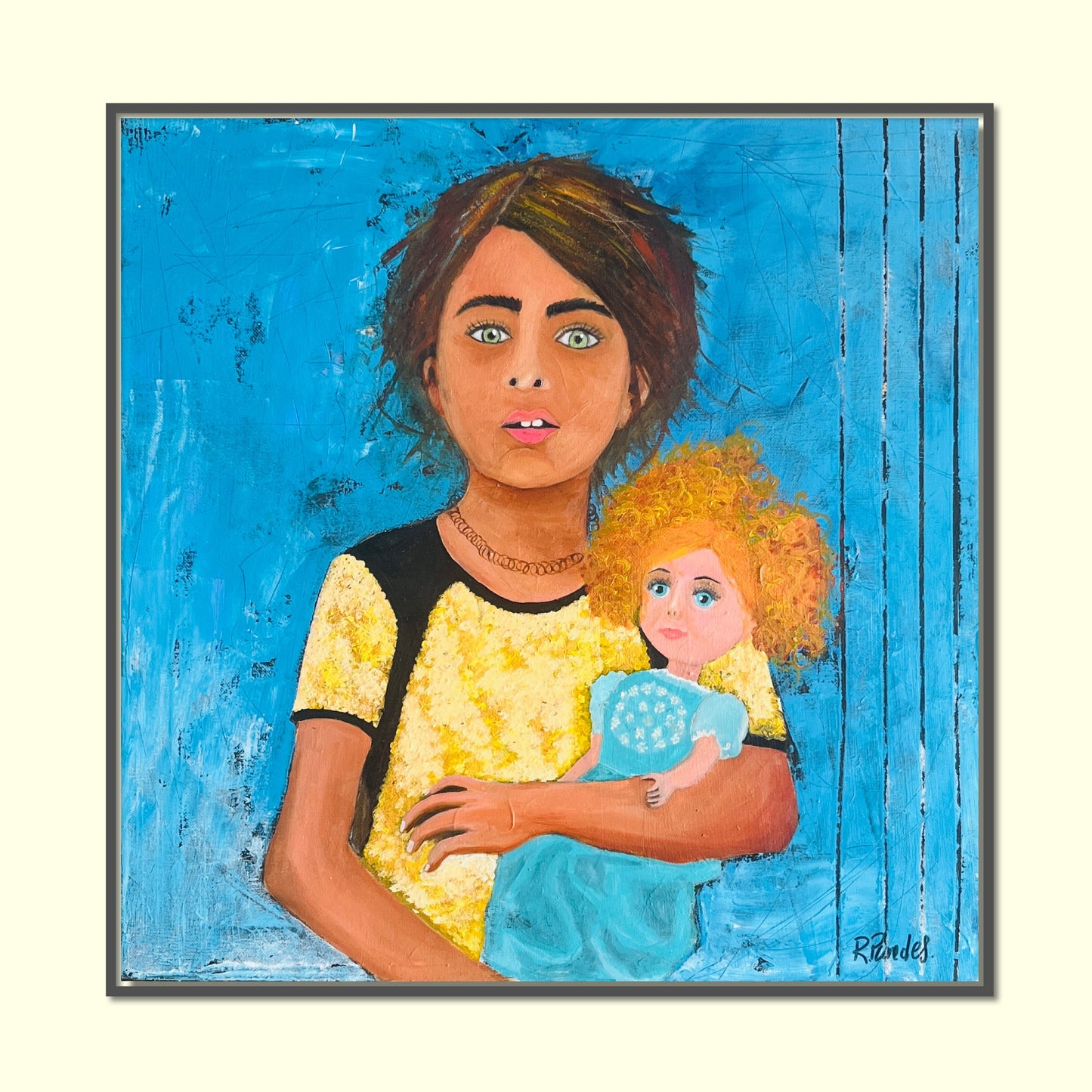 The Girl and her doll