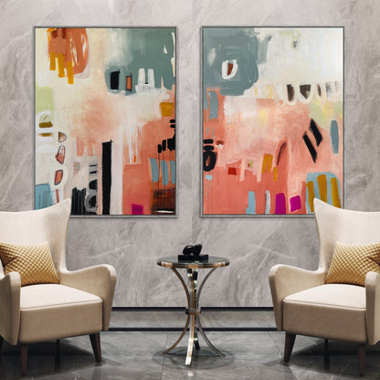 Abstract Set of 2