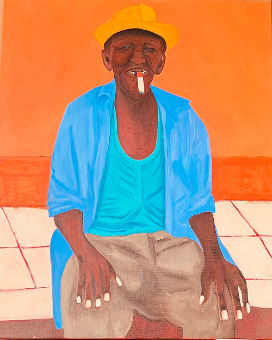 Smoking a Cigarette