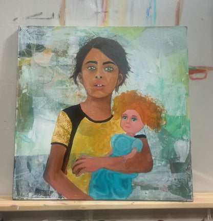 The Girl and her doll